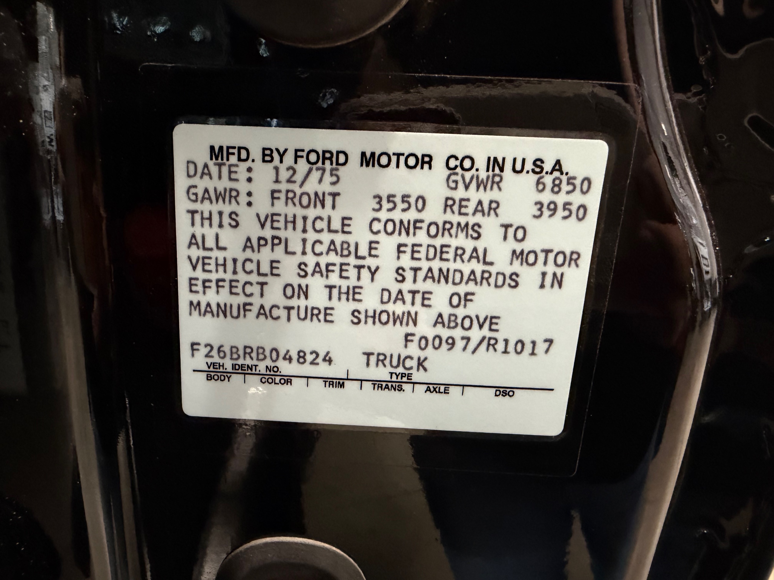 1976 Ford F250 thumbnail 12