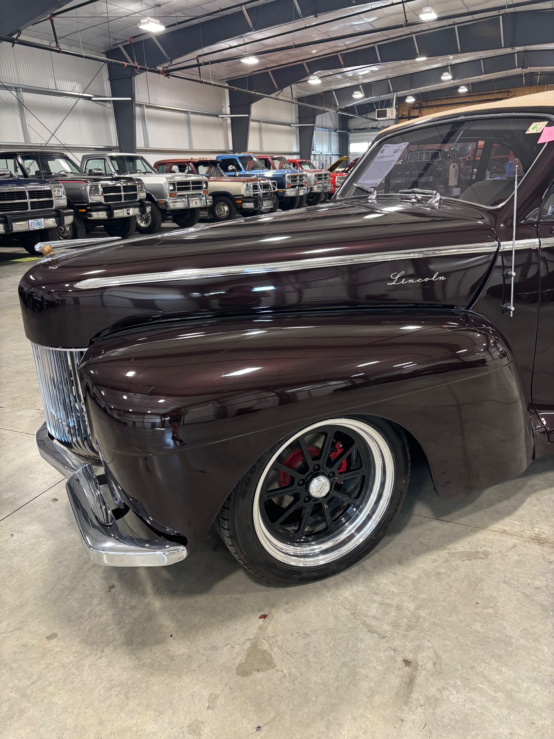 1947 Lincoln Zephyr Convertible  thumbnail 5